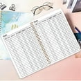 thumbnail image 4 of Clearance Items Register Check and Debit Card Register, Checkbook Registers, Simple Account Tracker & Financial Ledger, Blue 8.3x6.1IN, 4 of 8