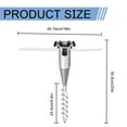 thumbnail image 2 of No Dig Ground Screw Anchor,Beach Umbrella Anchor,Spiral Screw,Beach Umbrella Screw Anchor,Umbrella Sand Anchor,Rust Free Strong Beach Umbrella Auger,Umbrella Holder For One Size Fits Zinc, 2 of 9