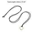 thumbnail image 3 of Unique Bargains 1 Pc Adjustable Waist Cord Elegant Circle Knot Buckle Handmade Cord Belt for Women Black, 3 of 5