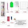 thumbnail image 4 of HsdsBebe Independence Day DIY Diamond Art Painting Kit,Decorated Crucifix Art Craft Gem Painting Adult and Children DIY FullRound 5D Diamond Drill Kit, 4 of 6
