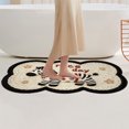 thumbnail image 5 of Elainilye Bath Mat - Luxurious Soft Long Pile Microfiber Shower Rugs Absorbent and Non Slip, Plush Bath Mats for Home Hotel Spa, 16x24 Inches, 5 of 6