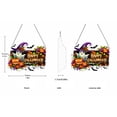 thumbnail image 5 of Halloween Diamond Art Kit – DIY Hanging Ornament with Rhinestones, Candy Shop & Witch House Design for Home Decor – Craft Gift for Adults C, 5 of 5