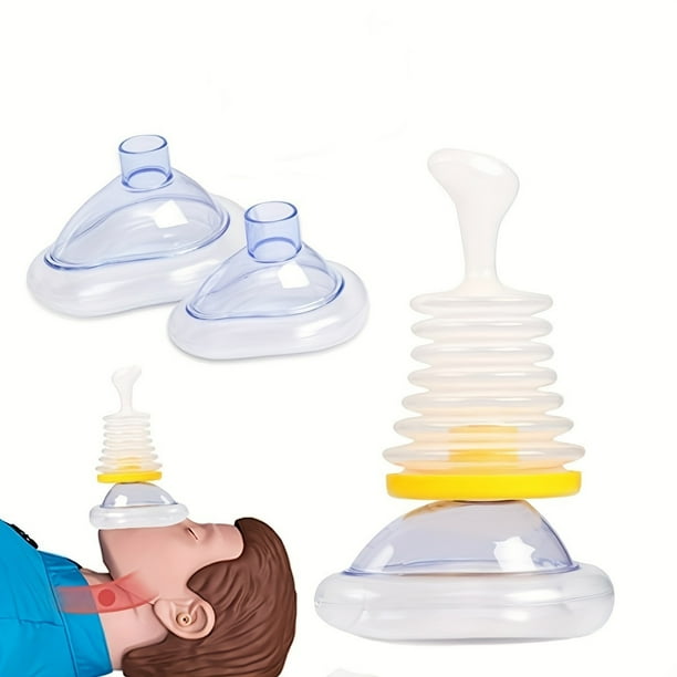 Dispositivo de emergencia por asfixia, dispositivo antiasfixia para niños y adultos, dispositivo de rescate por asfixia profesional - Accesorios para botiquín de primeros auxilios, dispositivo de res