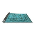 thumbnail image 2 of Ahgly Company Indoor Rectangle Oriental Light Blue Traditional Area Rugs, 3' x 5', 2 of 4