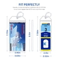 thumbnail image 2 of Soporte para etiquetas de equipaje SEAVILIA para Cruise Ship Essentials, paquete de 8, 2 of 9