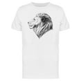 thumbnail image 1 of Cool Vintage Lion Sketch T-Shirt Men -Image by Shutterstock, Male 3X-Large, 1 of 2