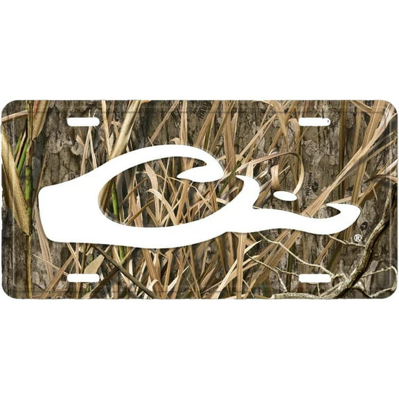 DRAKE WATERFOWL LOGO LICENSE PLATE