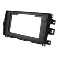 thumbnail image 3 of Reemplazo del marco de navegación GPS del panel de tablero negro mate de la fascia de la radio estéreo del automóvil de 10.1 pulgadas para NISSAN NAVARA 2014-2015, 3 of 5