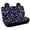 Gradient Psychedelic Mushroom, variant on FUIALDOLG Skull Mushroom Butterfly Full Wrap Rear Bench Car Seat Cover for Car Interior Automotive, Soft Washable Stretch Back Seat Cover Protectors for Trucks and Vans
