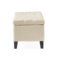 thumbnail image 3 of Noble House Oliver Contemporary Button-Tufted Velv, 3 of 5