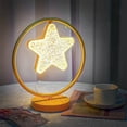 thumbnail image 5 of JOGZMZ Iron Decorative Lamp Battery Powered Iron Decorative Lamp Table Lamp Warm LED Lamp Winding Iron Decorative Lamp Birthday Christmas New Year, 5 of 6