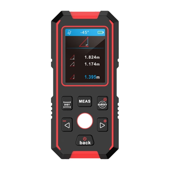 NOYAFA NF-518S Stud Finder, 60M Laser Distance Meter & Digital Level for Wood, Metal & Live Wire