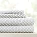 thumbnail image 3 of Linen Market 4 Piece Sheet Set Patterned, California King, Scallop Gray, 3 of 4