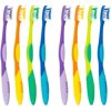 Shield Care Pro-Clean Toothbrush, Small Head, Soft Bristles, 8 Count, Suitable for 18 +