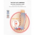 thumbnail image 5 of Air Compression Leg Massager with Heat, Leg Massager Simulates Kneading and Stroking of Tissues by Using an Inflatable Garment, Gifts for Women Men, 5 of 7