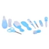 OUTOP 10PCS Infant Kids Care Kit Baby Grooming Health Hair Care Products Kits Newborn Gift Box Blue
