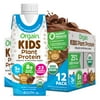 Orgain Organic Kids Vegan Nutritional Shake, 23 Vitamins & Minerals, Chocolate, 12ct