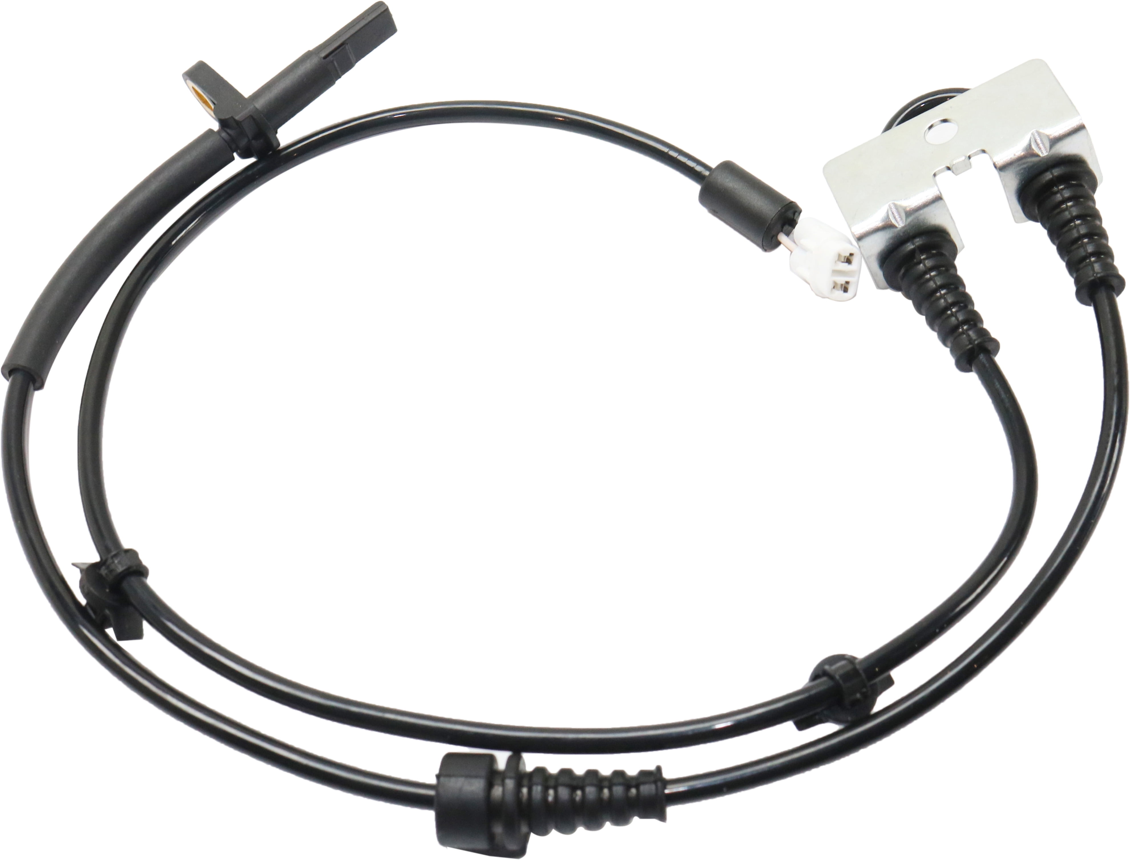 ABS Speed Sensor Compatible with 2007-2013 Suzuki SX4 Front, Passenger Side 4 Cyl 2L Male Connector Blade type 3-Prong Terminal