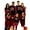 Black Dad, variant on Wangscanis Christmas Family Pajamas with Plaid Pattern, Elastic Waist Clothing