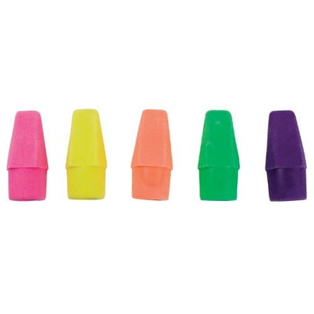 Pencil Cap Erasers Asst. Colors- 15 pack Case Of 10 | Walmart Canada