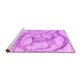 thumbnail image 2 of Ahgly Company Machine Washable Indoor Rectangle Abstract Pink Contemporary Area Rugs, 6' x 9', 2 of 4