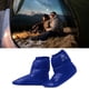 thumbnail image 2 of 1 par de pantuflas de plumón de pato, calcetines cálidos, botines ligeros y botas para mujeres y hombres. Azul M, 2 of 8