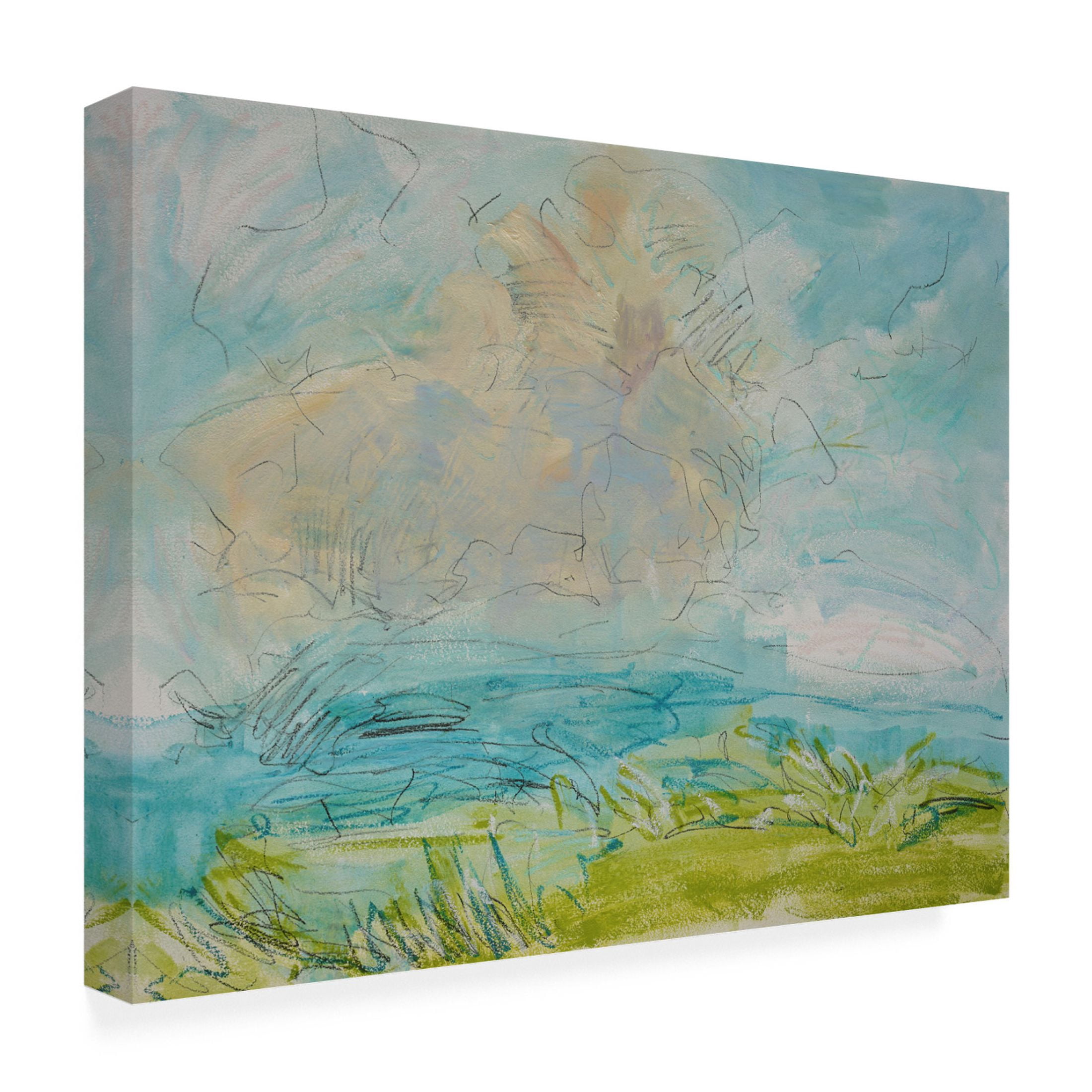 Trademark Fine Art Dorothy Fagan  Heaven and Earth VIII Canvas Wall Art