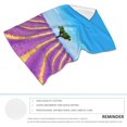 thumbnail image 3 of Hand Towel Set of 2,Lavender Field and Tree Face Washcloths Fingertip Kitchen Towels 28 x 14 Inch Soft Bath Dish Cloth for Bathroom Gym Hotel Salon Spa Sport, 3 of 14