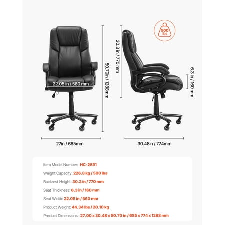 executive office chair 300400lb capacity product