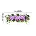 thumbnail image 3 of PATLOLLAV 1Pcs 25.6" Artificial Rose Peony Flower Swag, Front Door Peony Floral Arch Garland Swag Hydrangeas Eucalyptus Leaves Wreath for Wedding Arch Front Door House Wall Decoration, 3 of 6