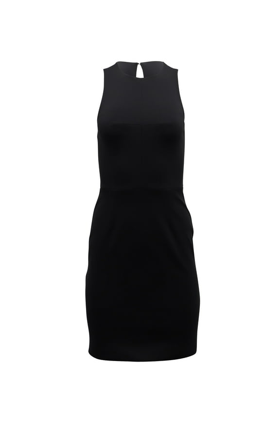 Pre-Owned Alexander Wang Sheath Dress with Cut Out Design in Black Nylon