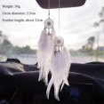 thumbnail image 2 of Mini Dream Catcher - Small Car Rearview Mirror Pendant - Hanging Dream Catcher - Car Decor Accessory, 2 of 4