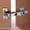 165° Frameless, variant on PETGLE 2 Pack 1 Pairs 135° Lazy Susan Hinge, Full Overlay Concealed for Corner Kitchen Cabinet Replacement Hardware, Cupboard Folded, Folden Door