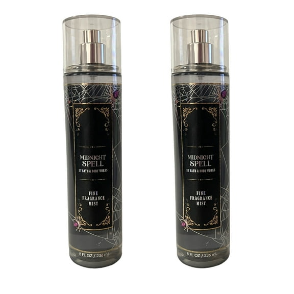 Bath and Body Works Midnight Spell Fragrance Mist Set 8 fl oz