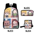 thumbnail image 1 of Mochila Dem@@2on Slayer, juego de 3 piezas: mochila para portátil con estuche para lápices y bolsa para el almuerzo., 1 of 5