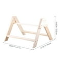 thumbnail image 2 of Miangastore Poultry Chicken Standing Rack Wood Rooster Hen Stand Bird Perch Pet Plaything, 2 of 8