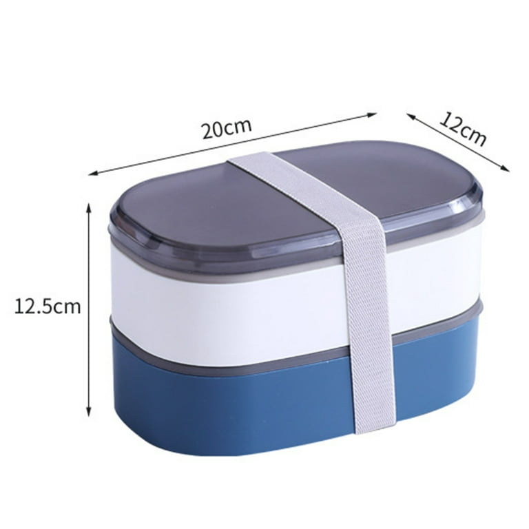 Eco-friendly Lunch Box BPA Free Microwave Safe with Cutlery 1100ml –