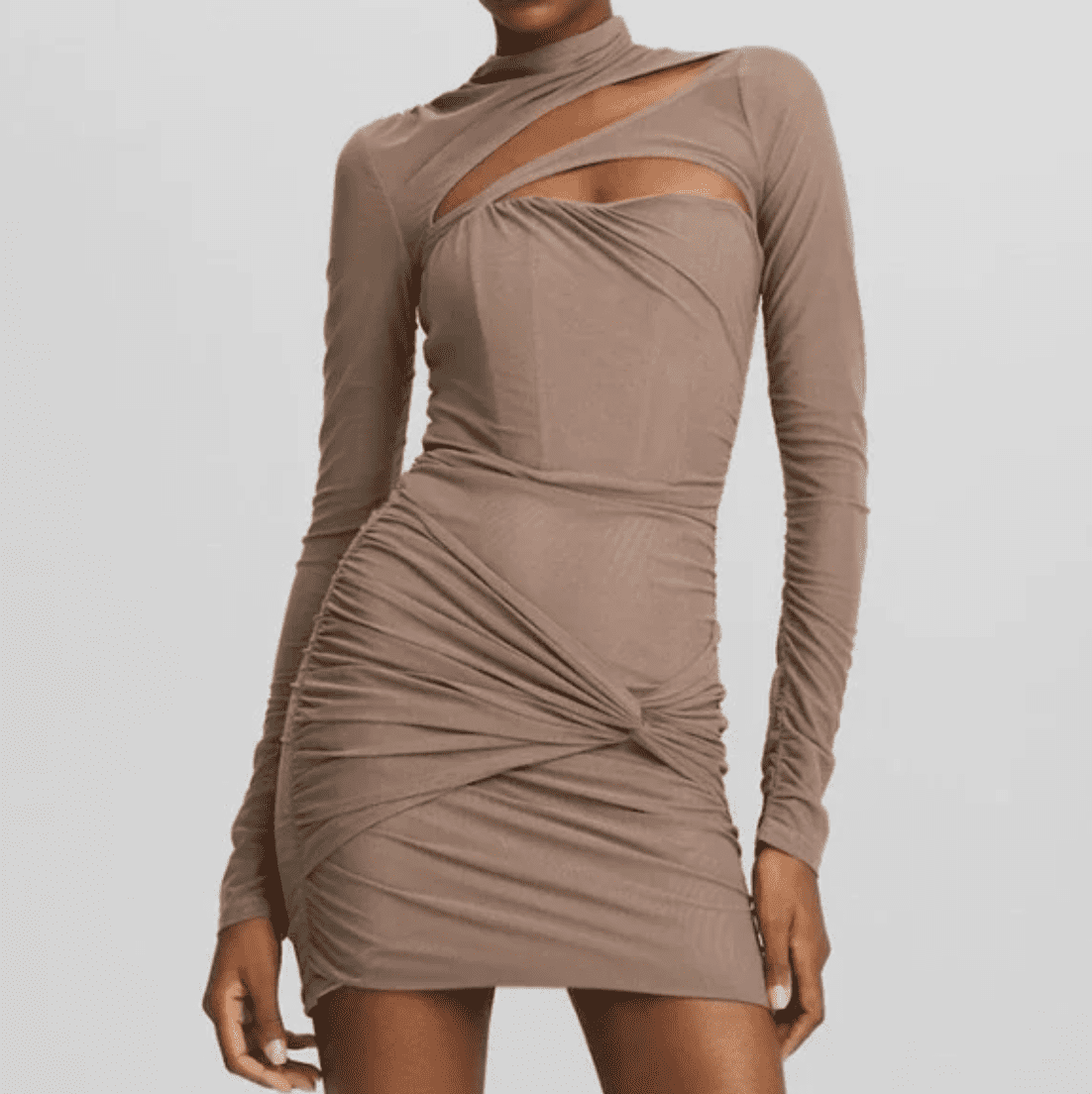bershka long sleeve dress Long Sleeve