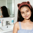 thumbnail image 2 of Unique Bargains Fashion Cartoon Cat Ears Headbands for Women 6.30"x5.91" 1 Pc Red, 2 of 6
