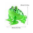 thumbnail image 3 of Realistic Inflatable Frog Pool Prank Toy - Fun Birthday Party Decoration for Klds, Princess Theme Photo Prop, Reusable Vinyl Centerpiece for Table Decor, 3 of 7