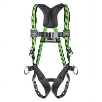 Honeywell Miller Body Harness,L/XL,Green,400 lb. Capacity ACSD-TB/UGN