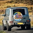thumbnail image 4 of Balery Rainbow Animals on Noah's Ark Tire Covers - Tough Tire Wheel Protector for Truck, SUV, Trailer, Camper, RV -17 inch, 4 of 8