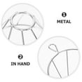 thumbnail image 3 of Masteelf Stainless Steel Coffee Filter Funnel Coffee Drip Stand Paper Filters Funnel Coffee Station Accessories for Cafe Shop and Home, 3 of 8