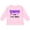 AD-Pink, variant on Inktastic Tougher than Cystic Fibrosis Boys or Girls Long Sleeve Toddler T-Shirt