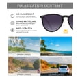 thumbnail image 5 of KALIYADI Sunglasses Womens Polarized Womens-Sunglasses: Trendy Sun Glasses with UV400 Retro Style for Party Beach Shopping（2 Pack), 5 of 10