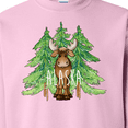 thumbnail image 3 of Inktastic Alaska Moose and Trees Adult Sweatshirt, 3 of 4