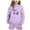 Purple, variant on TBWNWG Girls Outfits & Sets Children's Fashion Casual Printed Long Sleeved Hooded Top Hoodie Pants Suit Stylish Attire for Young Girls,Sizes 4-5 Years