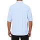 thumbnail image 3 of Camisas de vestir de rayas edición INSPIRE CHIC para hombres, de manga larga, con botones, en blanco y azul, 3 of 5