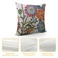 thumbnail image 4 of Orinice Boho Pillow Covers, Decorative Pillowcase, Square Embroidery Throw Pillows Cushion Set for Sofa Couch Bed Bench Living Room, Modern Plant Floral Pattern,, 4 of 5