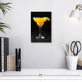 thumbnail image 3 of Elephant Stock Mango Cocktail Wall Art - Vertical Canvas Wall Art - Living Room Wall Decor - Food And Drink Canvas - Black And Yellow Decor - 8" x 12", 3 of 8